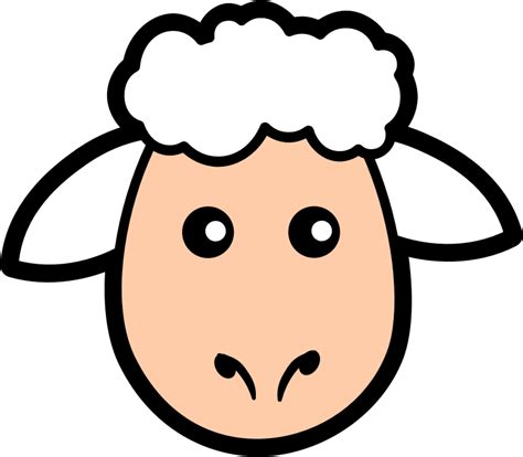 Download Sheep Clip Art ~ Free Clipart of Cute Sheep: Fluffy Hand Drawn Sheep & More!