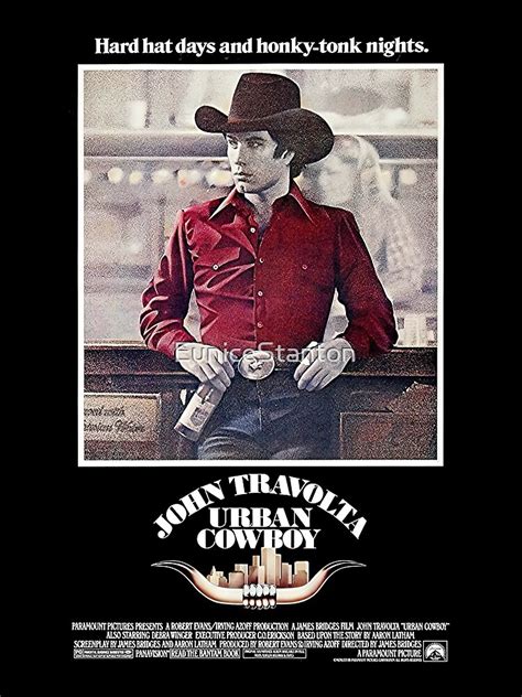 "John Travolta Urban Cowboy" Poster for Sale by EuniceStanton | Redbubble