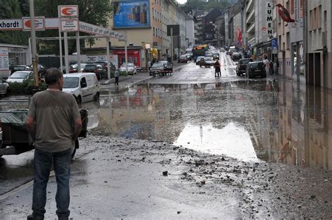 Unwetter in Wuppertal