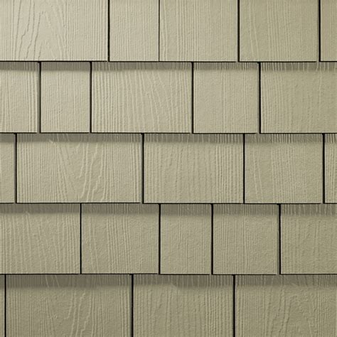 James Hardie 15.25-in x 6.738-in-HZ10 HardieShingle Woodgrain ...