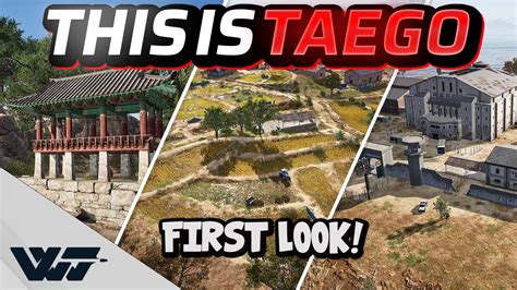 Taego Map Pubg Release Date and Teago Map Features