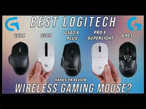 BEST Logitech Wireless Gaming Mouse? (Review) | Testing 5 of Their Best ...