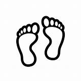 Baby Footprint Outline  Simple Hand Embroidery Patterns sketch template