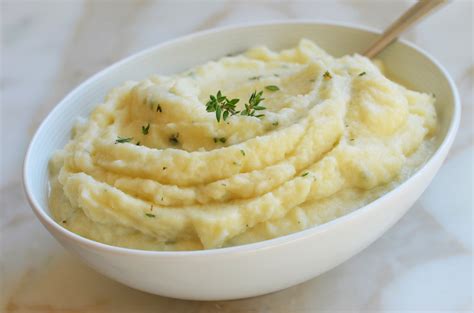 Cauliflower Purée with Thyme - Once Upon a Chef