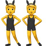 People with Bunny Ears Emoji | Emoji People with Bunny Ears Meaning