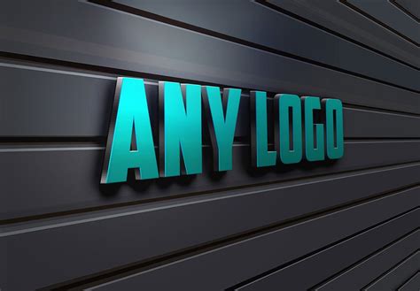 3d logo mockup free psd - bdabuddy