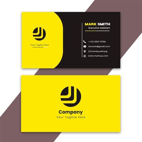 Premium PSD | Business card design