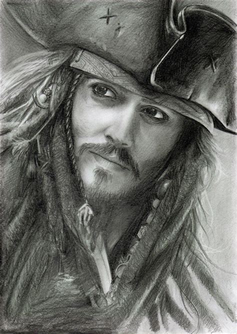 Jack Sparrow Pencil Drawing By Artditional92 On Deviantart | Images and Photos finder