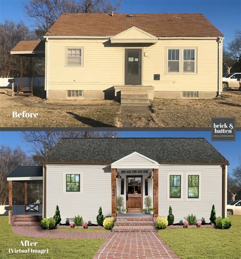 12 Tips for Home Exterior Design in 2019 | Blog | brick&batten | Small ...