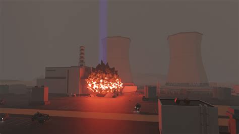 Nuclear Power Plant Explosion (Blender Render) : r/Stormworks