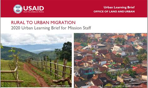 Rural to Urban Migration: 2020 Urban Learning Brief for Mission Staff ...