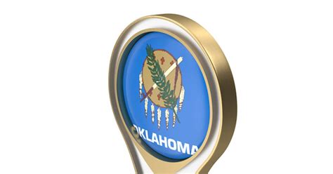 Oklahoma Flag, 3D - Envato Elements