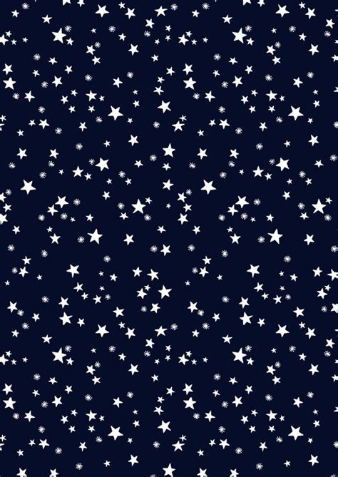 Star Night Pattern Wallpaper for Phone