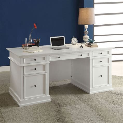 Daiki Desk- 245 lb W-71" D-30" H-30.5" | Home office design, Cheap office furniture, White desks