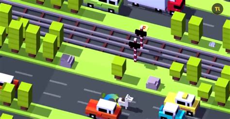 AGeekyLink: CROSSY ROAD THE GAME ABOUT CROSSING ROADS