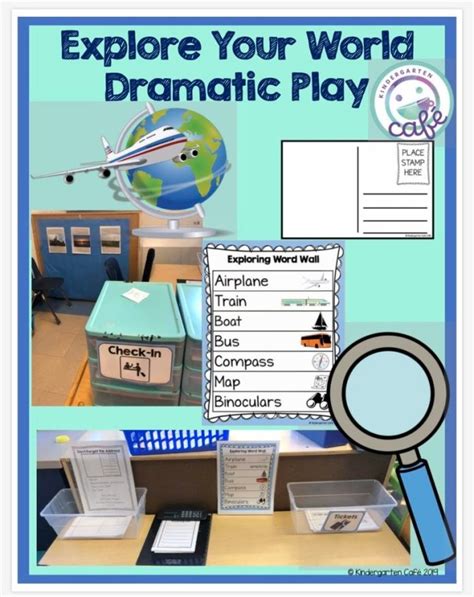 Explore Your World Dramatic Play Center! - Kindergarten Cafe