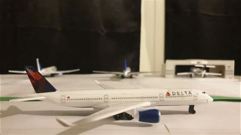 Delta A350 Takeoff DTW-HND - YouTube