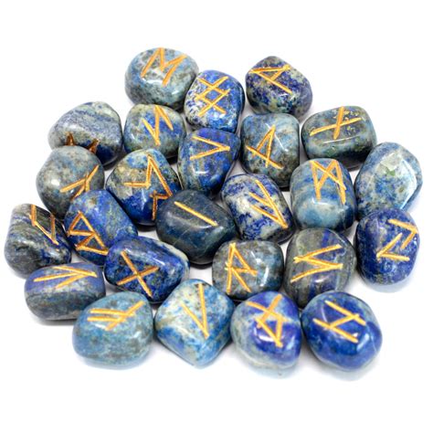 Crystal Rune Stones - Lapis Lazuli - The Spirit Shop