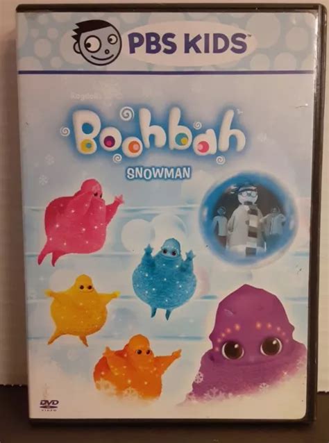 RARE BOOHBAH &SNOWMAN&DVD 2004 Pbs Kids Educational Program Tv Show ...