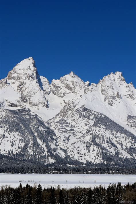 RiverWind-Photography — Winter White in the Teton Range: Grand Teton...