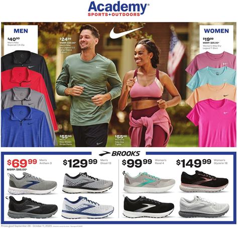 Academy Sports + Outdoors Active Ad Weekly Ads and Circulars from September 28