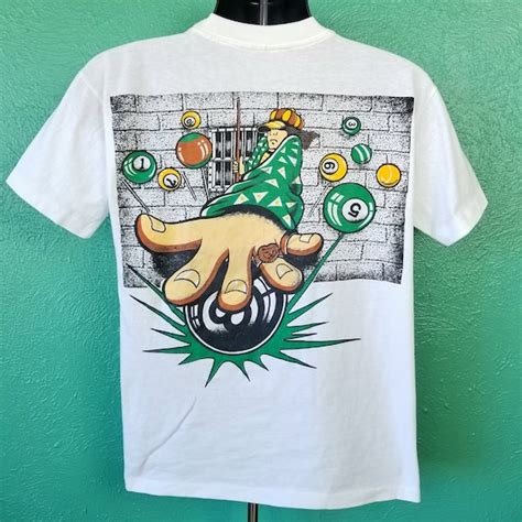 Vintage 90s Eight Ball 8 Ball Gangster graffiti hip h… - Gem