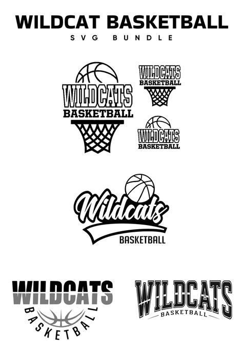 Wildcat Basketball SVG | Wildcats basketball, Basketball logo design ...