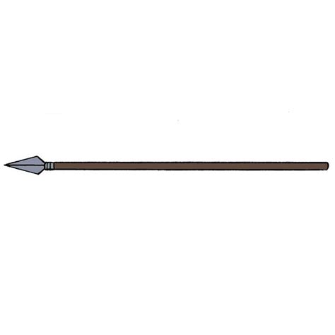 How to Draw a Spear - Easy Drawing Tutorial For Kids