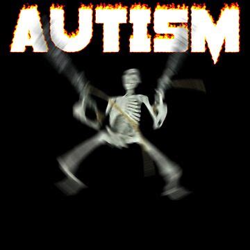 "Autism Skeleton Meme" Essential T-Shirt for Sale by swankyswamprat ...