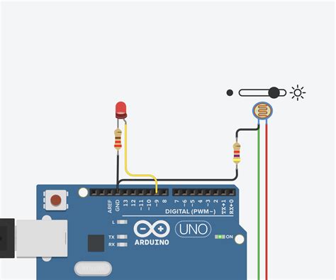 Light Sensor (Photoresistor) with Arduino Tutorial