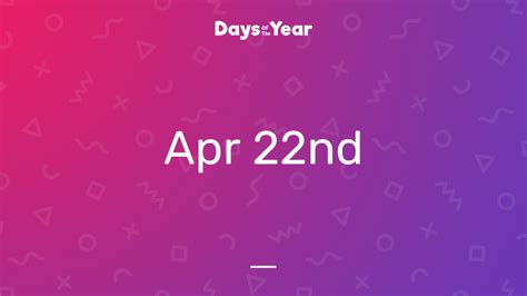 National Holidays on April 22nd, 2023 | Days Of The Year