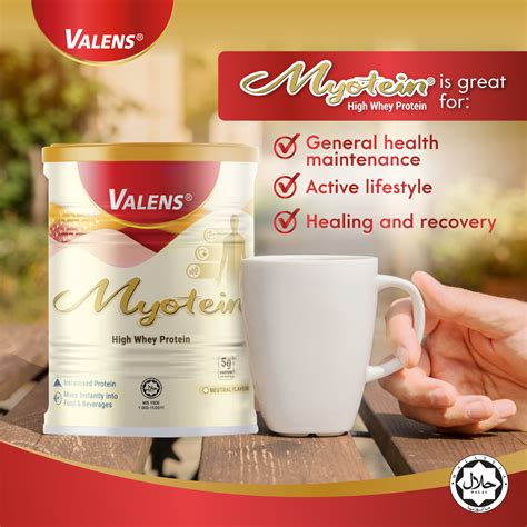 Valens® Myotein Powder 215G – PHarMed Import & Export Pte Ltd