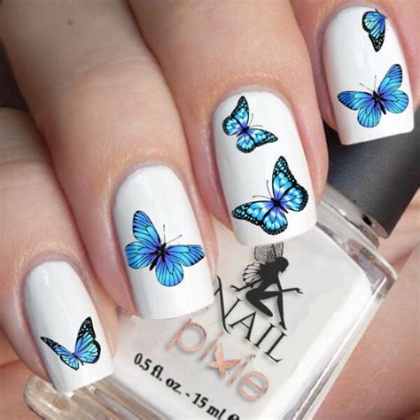 15 butterfly nail designs seen on Instagram feeds of trendy South Korean women | Daily Vanity ...