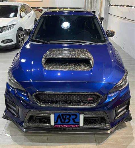 2018-2021 WRX STI Forged Carbon Fiber Front Bumper Cover – NBR Motorsport