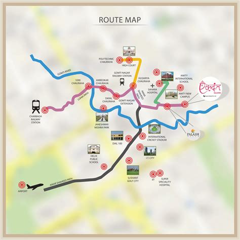 Route Map Design on Behance