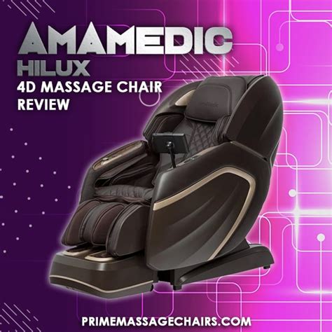 AmaMedic Hilux 4D Massage Chair Review - Prime Massage Chairs