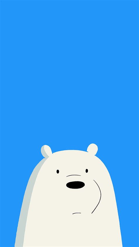 Cartoon Polar Bear Wallpaper