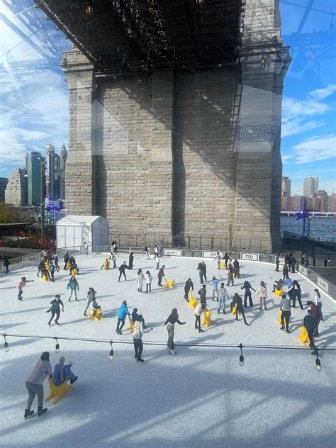 Ice Skating - Brooklyn Bridge Park