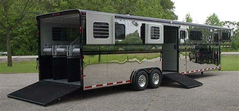 dream horse rigs | custom horse trailers | Hawk Trailers reserves the ...