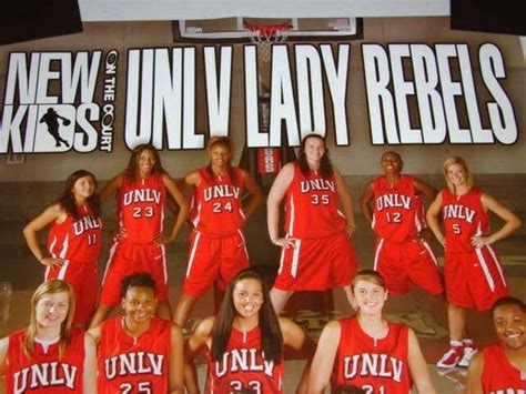 UNLV Lady Rebels Basketball 200708 Promo Team Schedule Poster 24x18 NEW ...