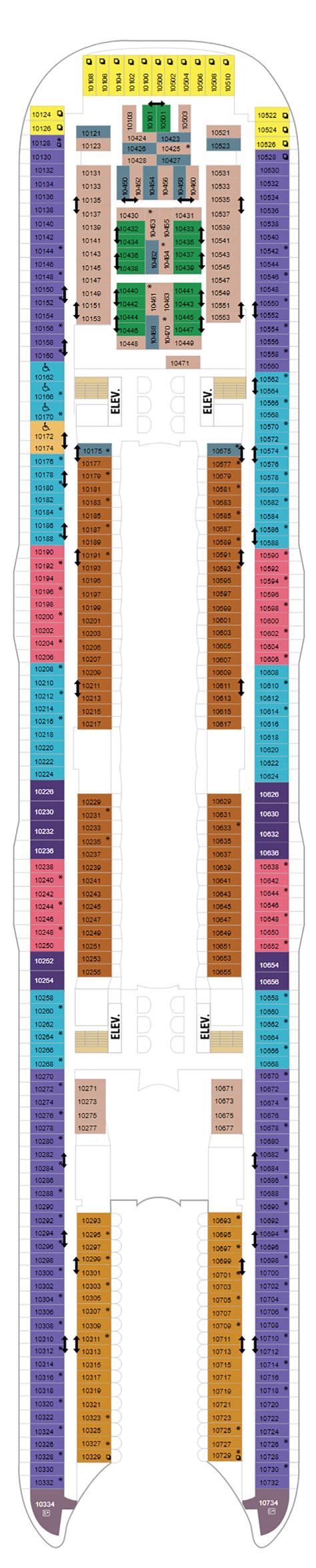 Wonder of the Seas – Deck Plans - Planet Cruise