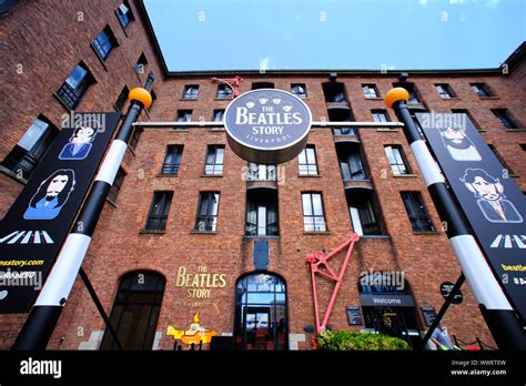 The Beatles Story museum, Albert Dock, Liverpool, UK Stock Photo - Alamy