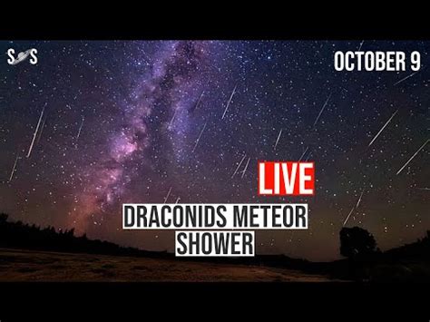 Live : Draconids Meteor Shower 2023 | October 9 - YouTube