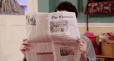 Newspaper GIF by NBC - Find & Share on GIPHY