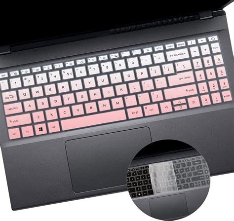 2 PCS Keyboard Cover Skin for 2023 2022 15.6" Acer Aspire 3 A315-24P A315-24PT A315-59 A315-510P ...