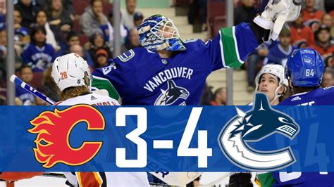 Canucks vs Flames | Highlights (Feb. 9, 2019) [HD] - YouTube