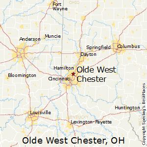 West Chester Ohio Map - Agnese Latashia