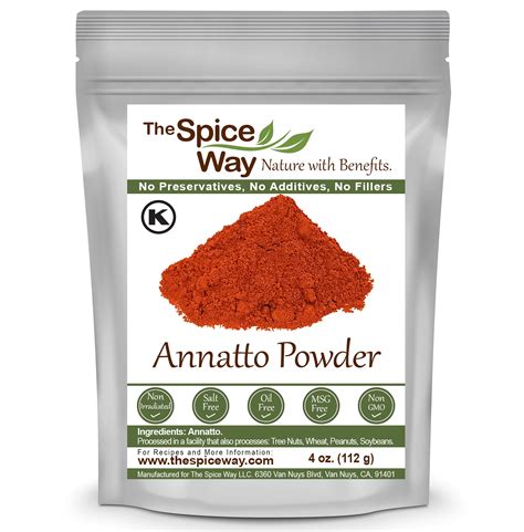 The Spice Way Annatto Seed - Latin American & Caribbean cuisine ...