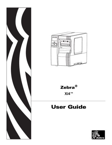 Zebra 220Xi4 User manual | Manualzz