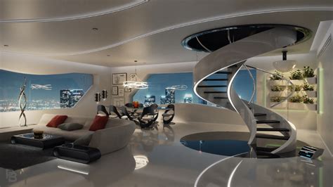 ArtStation - Paco Barruguer's submission on NVIDIA Metropia 2042 - Interiors of the Future ...